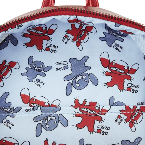 Loungefly Stitch Devil Cosplay Mini Backpack main image 4